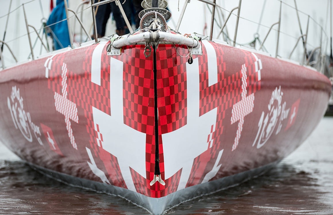imoca, alan roura, un vendee pour la suisse, super bigou, plan pierre rolland 1999, sui7, depart convoyage, lorient