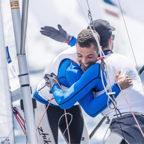 470, 470 M, 470 Men FRA FRA-27 4 Sofian Bouvet Jeremie Mion, 470 europeans, Olympic, Sailing