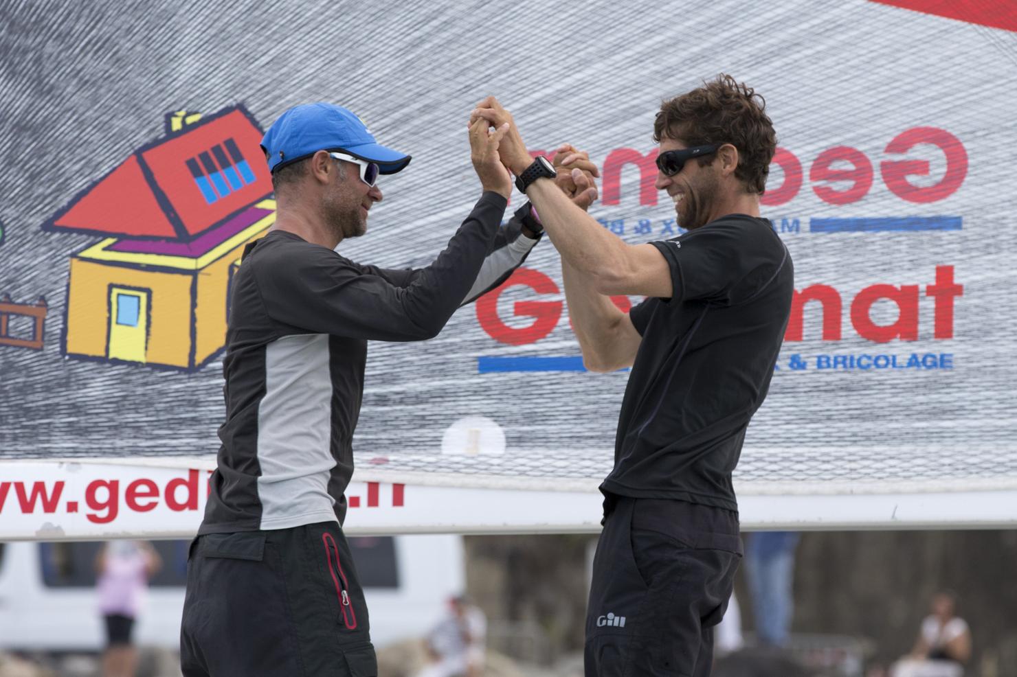 2016, ARRIVEE, ERWAN TABARLY, FIGARO, GEDIMAT, SAINT BARTHELEMY, THIERRY CHABAGNY, TRANSAT AG2R LA MONDIALE, VOILE