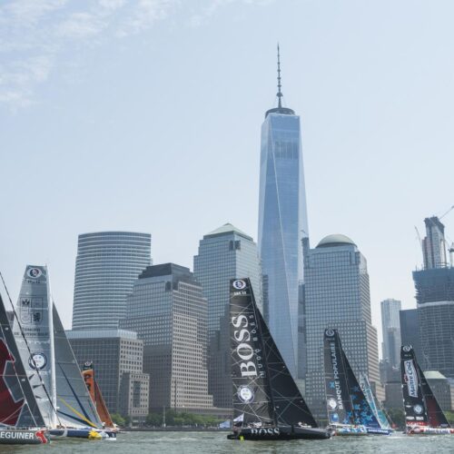 05-2016, DAY, IMOCA, JOUR, MANHATTAN, MONOHULL, NEW YORK CITY, NEW YORK-VENDEE, New York, OCEAN MASTER, OUTSIDE, SINGLE HANDED, USA