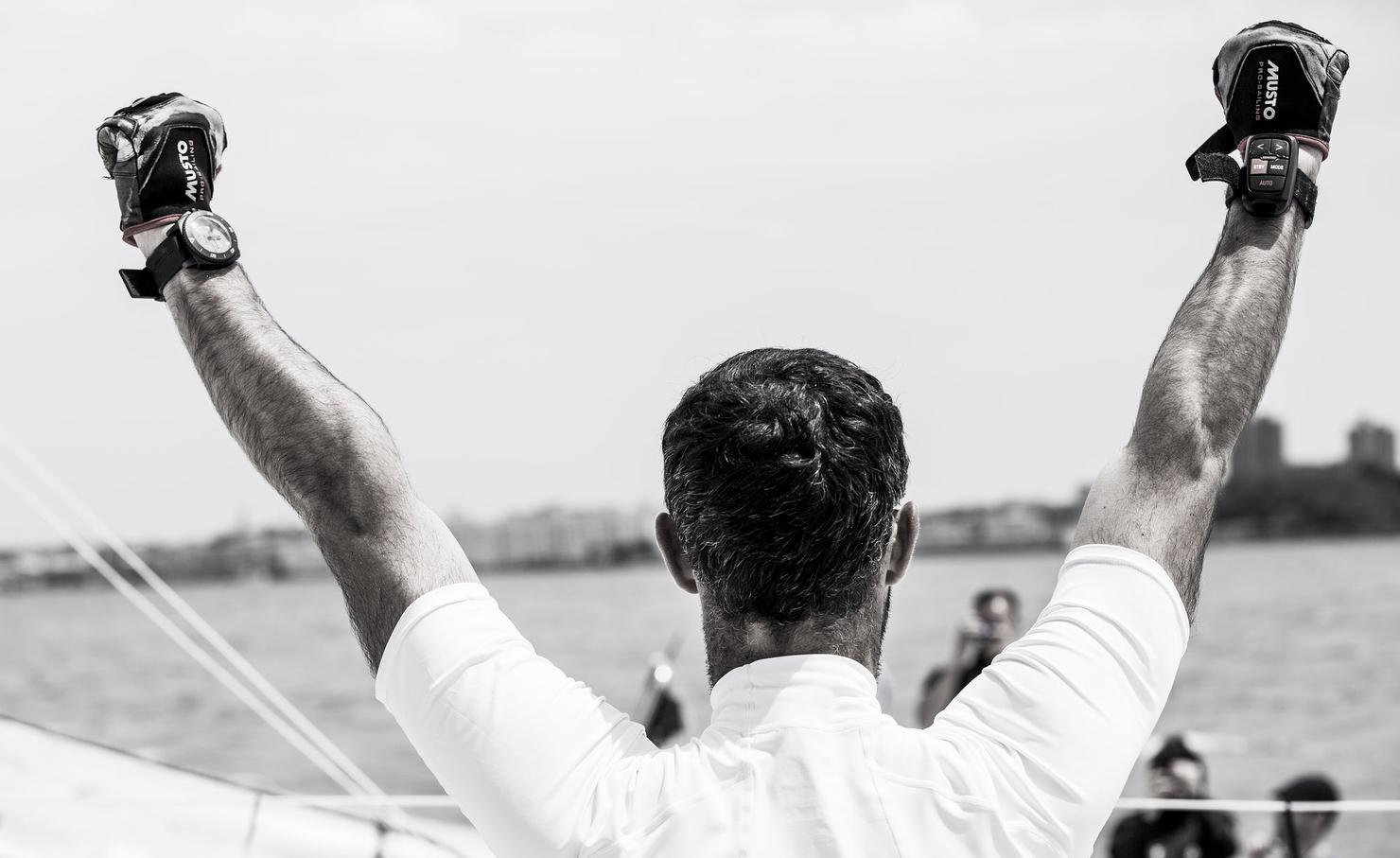 Solo, Transatlantic, The Transat bakerly, Monohull, IMOCA, IMOCA Open 60, Finish, NYC, New York, Banque Populaire, Armel Le Cleac’h