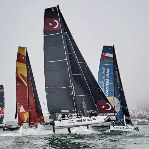 GC32, Foiling Catamaran, Qingdao, China, The Extreme Sailing Series
