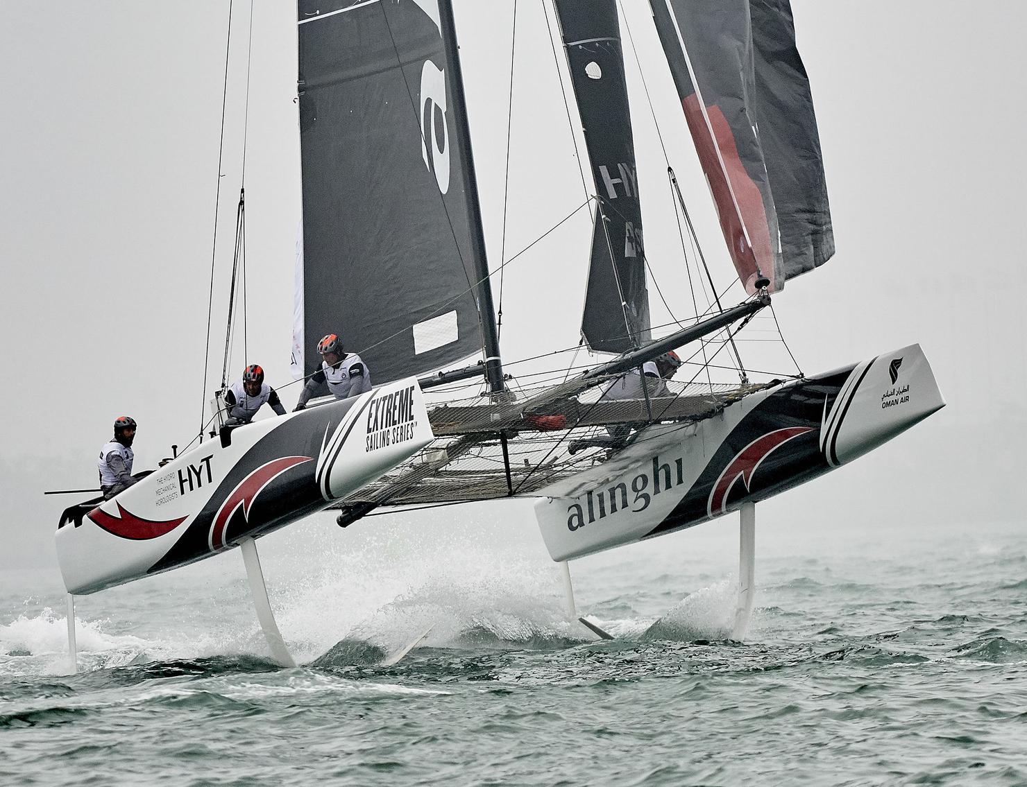 GC32, Foiling Catamaran, Qingdao, China, The Extreme Sailing Series