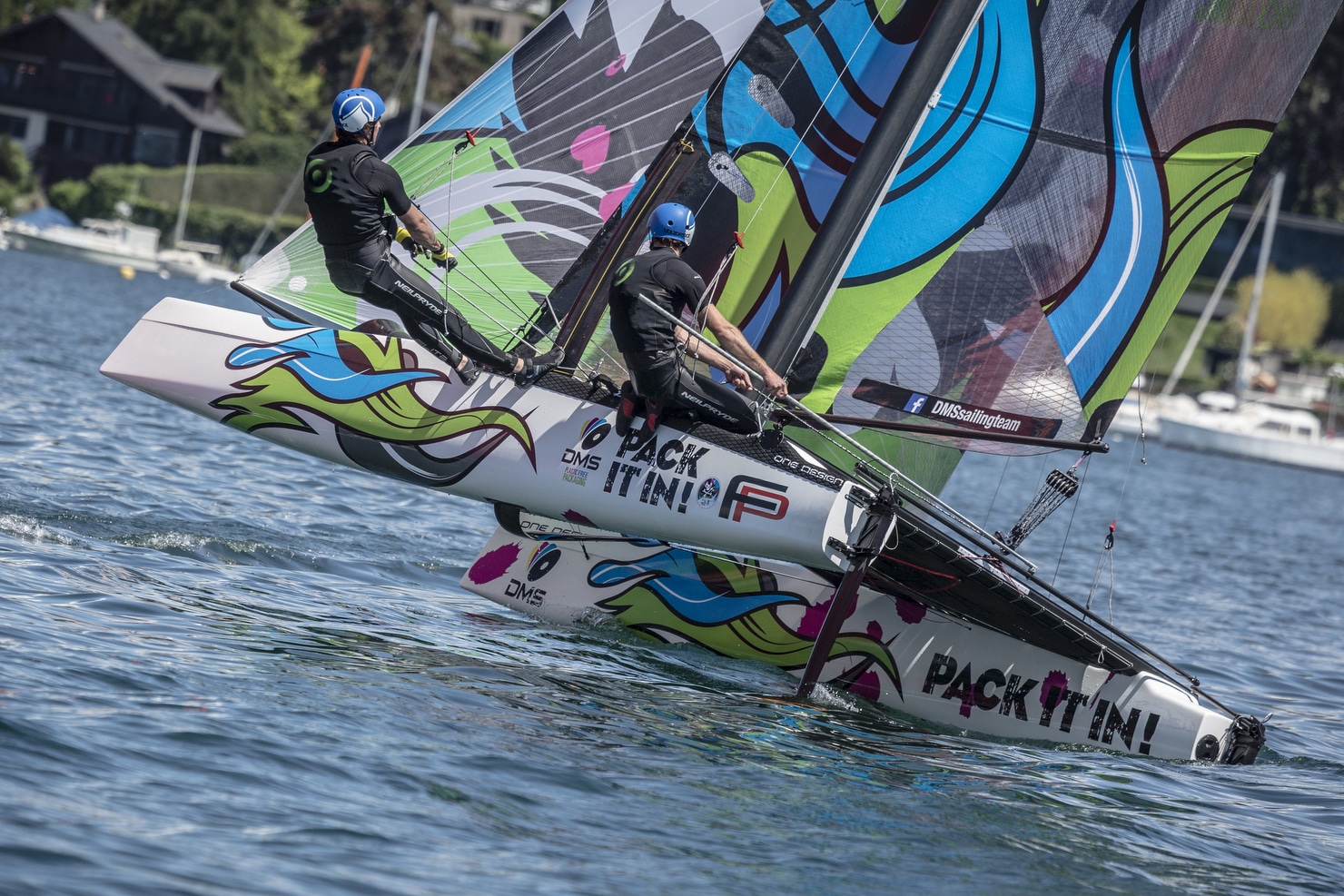 Sailing, Regatta, Lac Léman, Flying Phantom, FP, Phantom International, Genève, Sport, Outdoor, Régate, Voile, Foils, Catamarans de sport, Multihull, Swiss FP Series, YCG, Yacht Club de Geneève