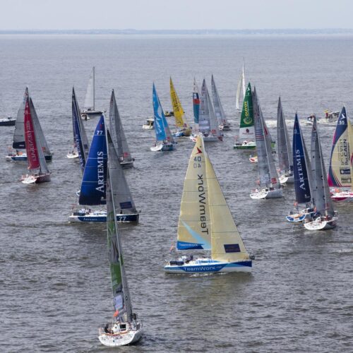 2016, DEPART, ERIC BOMPARD, FIGARO, SOLITAIRE BOMPARD LE FIGARO, VOILE
