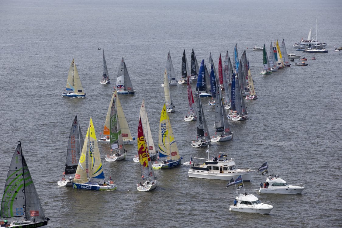 2016, DEPART, ERIC BOMPARD, FIGARO, SOLITAIRE BOMPARD LE FIGARO, VOILE