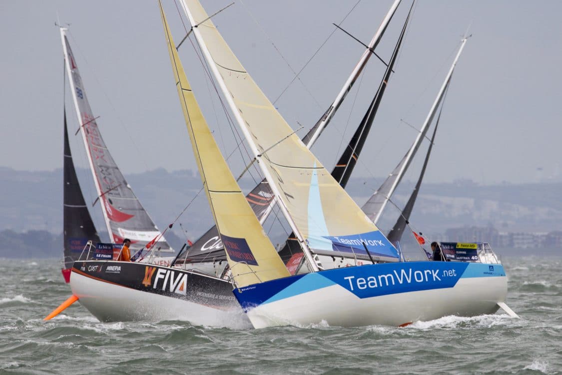 2016, DEPART, ERIC BOMPARD, FIGARO, SOLITAIRE BOMPARD LE FIGARO, VOILE