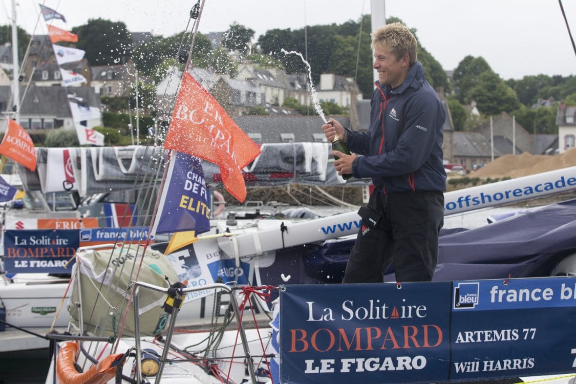 2016, ARRIVEE, ERIC BOMPARD, FIGARO, SOLITAIRE BOMPARD LE FIGARO, VOILE