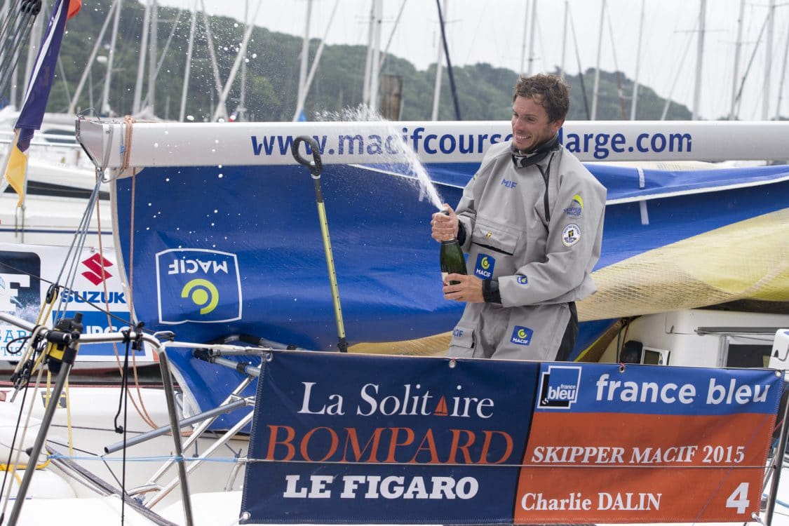 2016, ARRIVEE, ERIC BOMPARD, FIGARO, SOLITAIRE BOMPARD LE FIGARO, VOILE