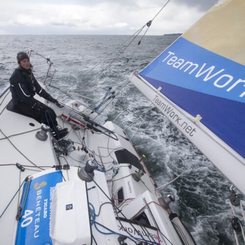 2016, FIGARO, JUSTINE METTRAUX, SOLITAIRE BOMPARD LE FIGARO, TEAMWORK, VOILE