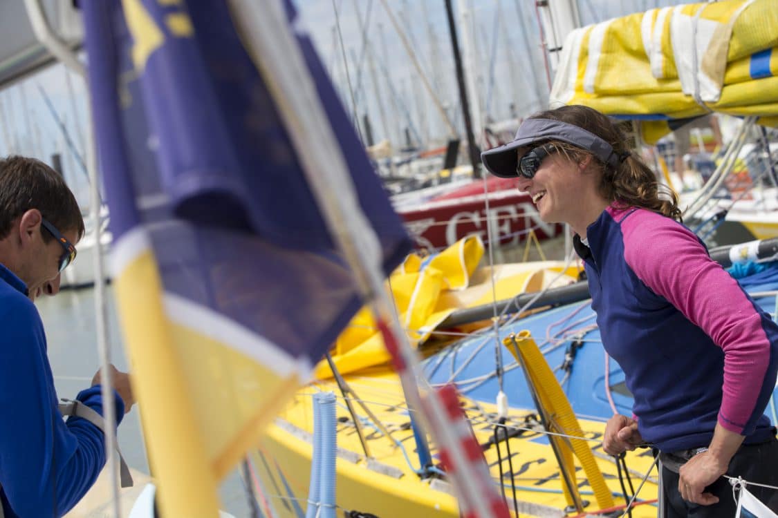 2016, ARRIVEE, ERIC BOMPARD, FIGARO, LA ROCHELLE, SOLITAIRE BOMPARD LE FIGARO, VOILE