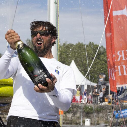 2016, ARRIVEE, ERIC BOMPARD, FIGARO, SOLITAIRE BOMPARD LE FIGARO, VOILE