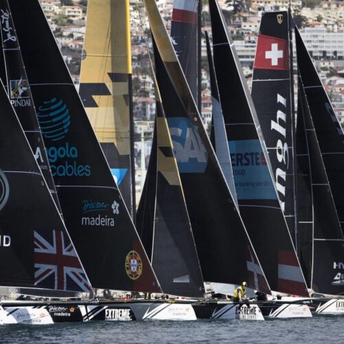 The Extreme Sailing Series 2016, Multihull, Foiling, Catamaran, GC32, Sailing, Racing, Day4