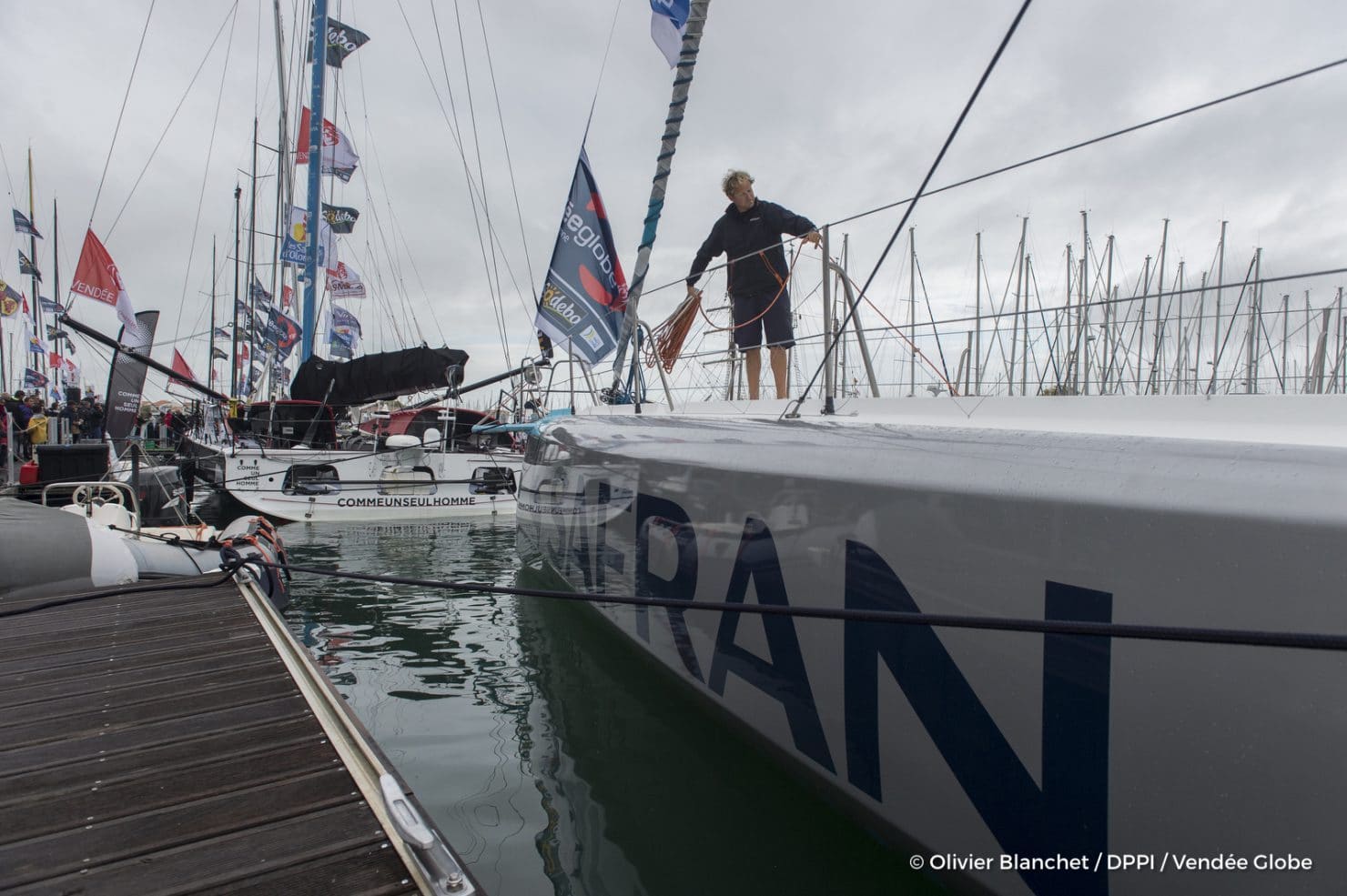 voile, tour du monde, ambiances, octobre, pre départ, prestart, bateaux