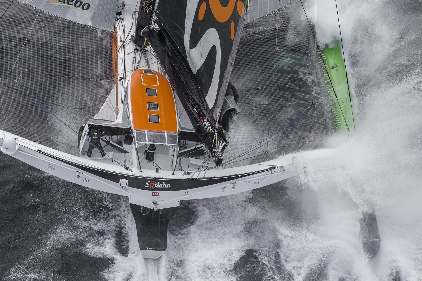 octobre, record, stand by, action, multihull, multi, trimaran