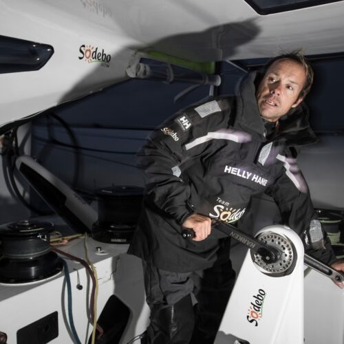 Trimaran, Thomas Coville, Sodebo, Ultim, Solo, Record Attempt, France