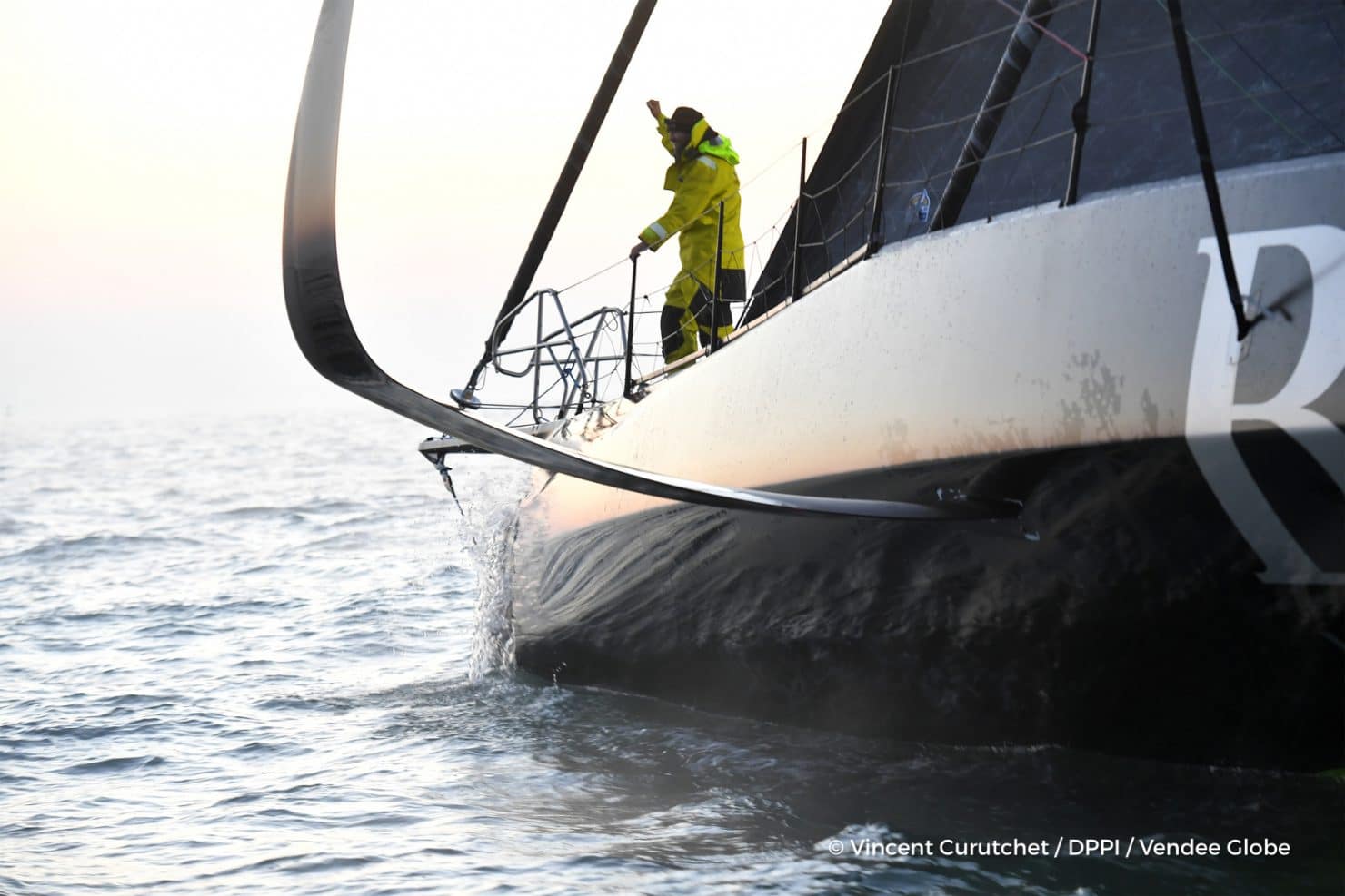 voile, tour du monde, finish, arrivée, solitaire, solo, race, course