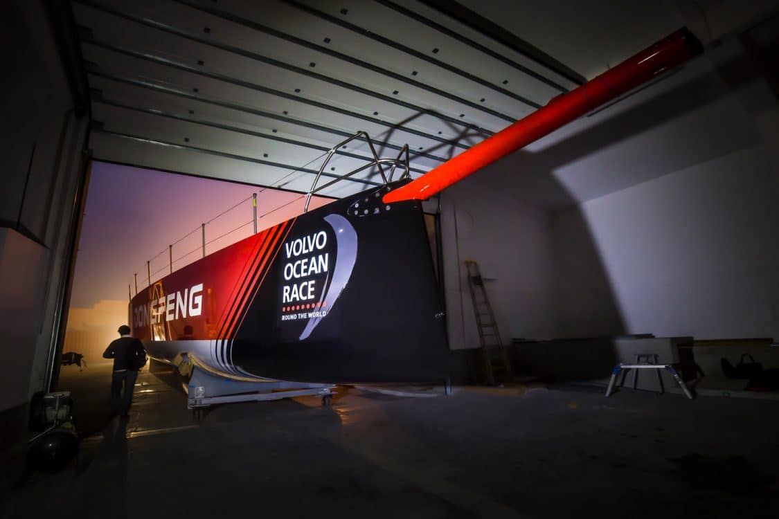 Boatyard, Dongfeng, Lisbon, PRE-RACE, Portugal, Prerace, The boatyard, boat 1, painting, pre race, refit