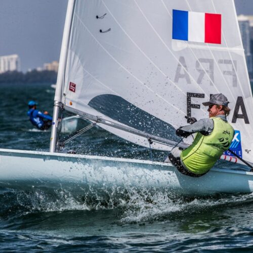 2017, Classes, FRA 209021 Jean Baptiste Bernaz FRAJB13, Jesus Renedo, Laser, Olympic Sailing, Sailing Energy, World Sailing, World Sailing's 2017 World Cup Series Miami