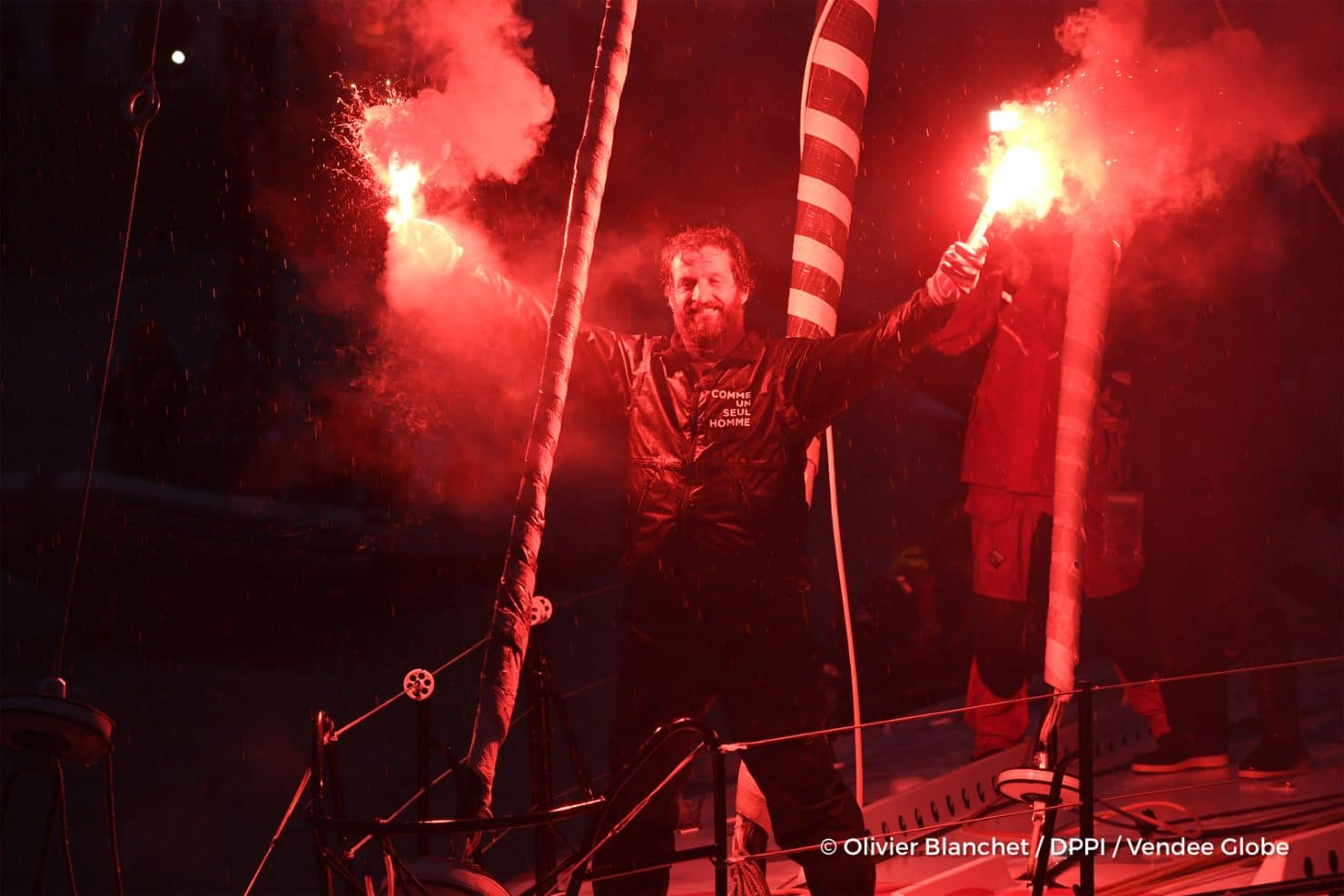voile, tour du monde, finish, arrivée, solitaire, solo, race, course