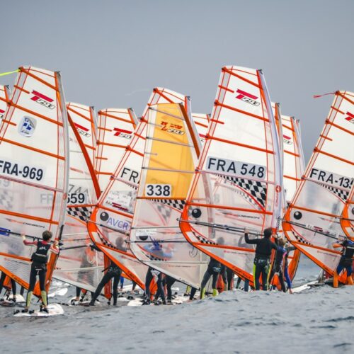 Medcup Windsurf en Provence 2017, RSX, YCPR, bicycle