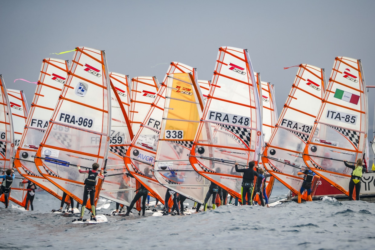 Medcup Windsurf en Provence 2017, RSX, YCPR, bicycle