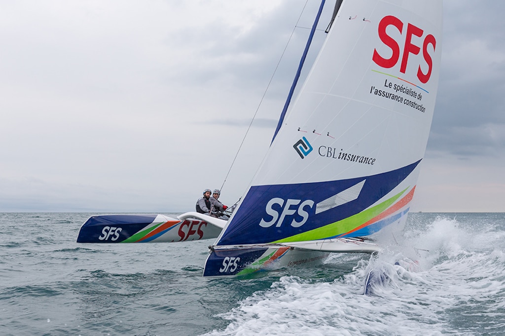 Voile, tour de france à la voile, sfs, diam 24