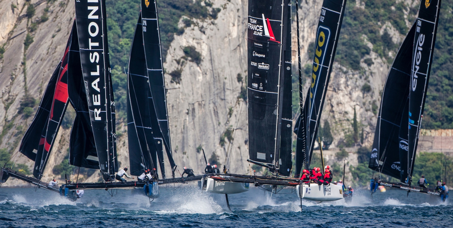 GC 32, GC 32 RACING TOUR 2017, GC 32 Racing Tour, Garda, RIVA CUP, Rive del Garda, Robin Follin, Valentin Sipan, Bruno Mourniac, Solune Robert, Sandro Lacan, Jean-Baptiste Ducamin, TEAM FRANCE JEUNE