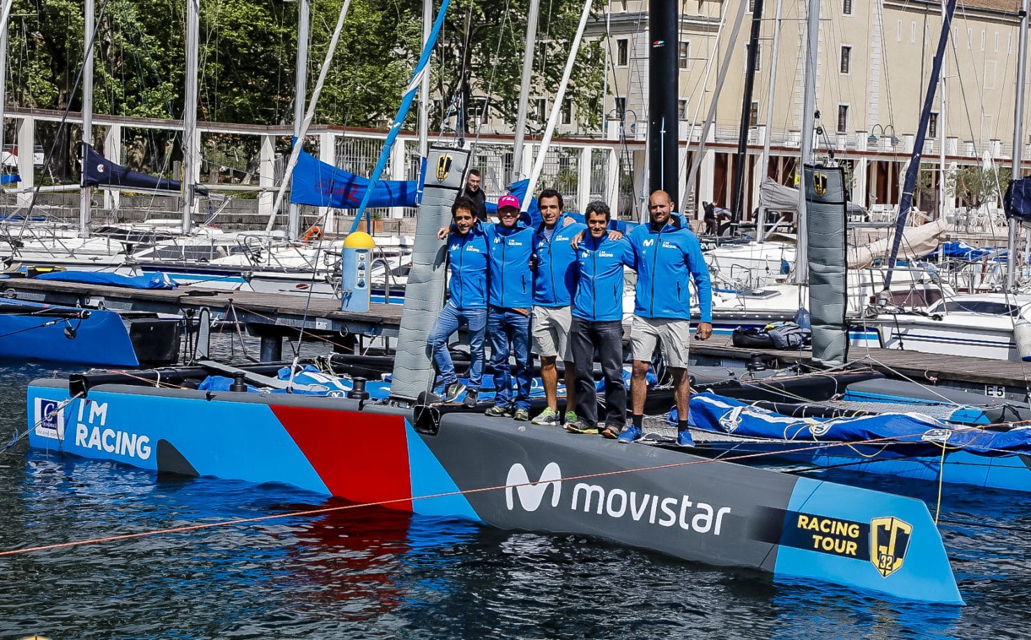 GC 32, GC 32 RACING TOUR 2017, GC 32 Racing Tour, Garda, I AM RACING Movistar, Iker Martinez Anton Paz Luís Brito Fernando Rivero Fidel Turienzo, RIVA CUP, Rive del Garda