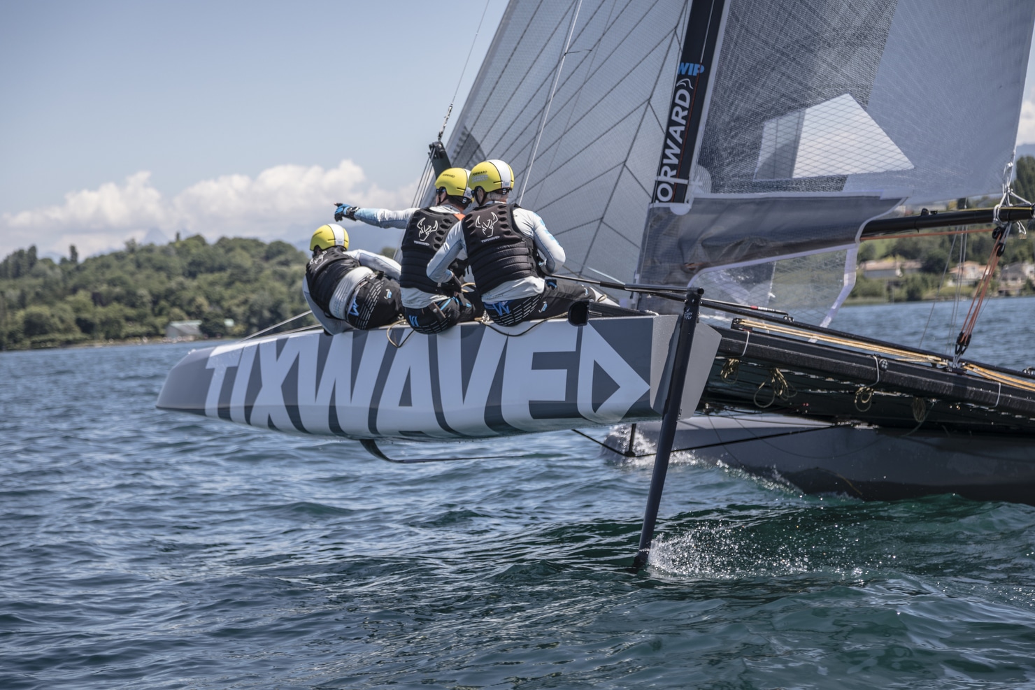 CNC, Catamaran, Club Nautique de Crans, Flying Phantom, GEneve Rolle Geneve, Lac Léman, Outdoor, Regate, Regatta, Sport, Suisse, Swiss FP Series, Switzerland, Water, YCG, voile