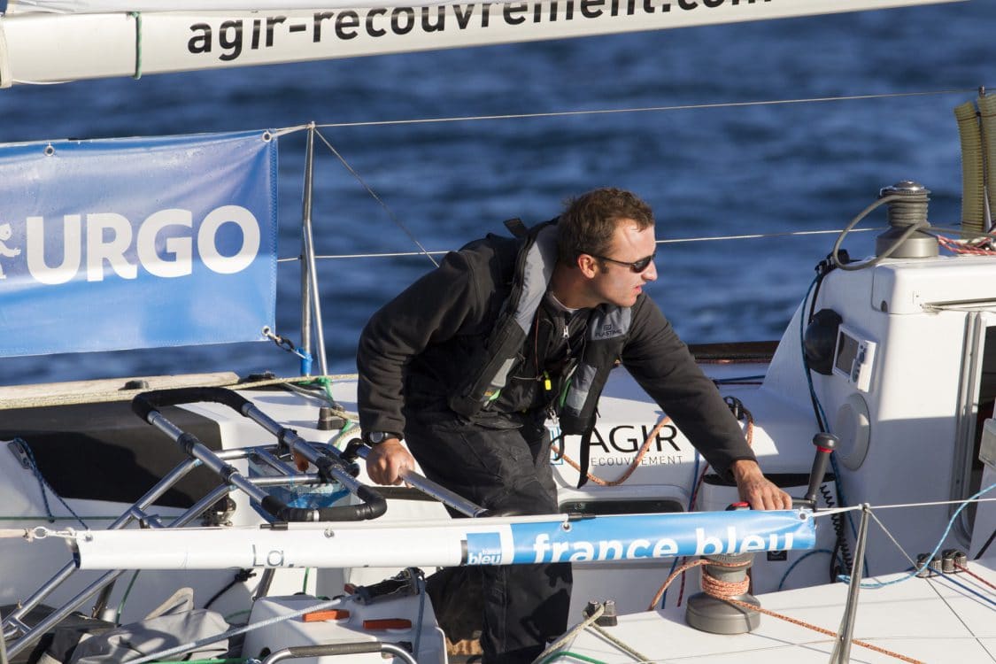 ADRIEN HARDY, AGIR RECOUVREMENT, ETAPE 1, SOLITAIRE URGO LE FIGARO 2017