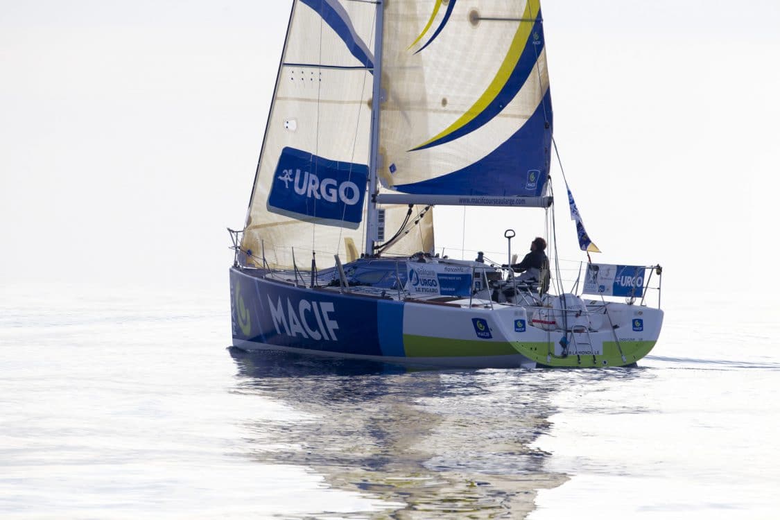 CHARLIE DALIN, ETAPE 2, MACIF, SOLITAIRE URGO LE FIGARO 2017