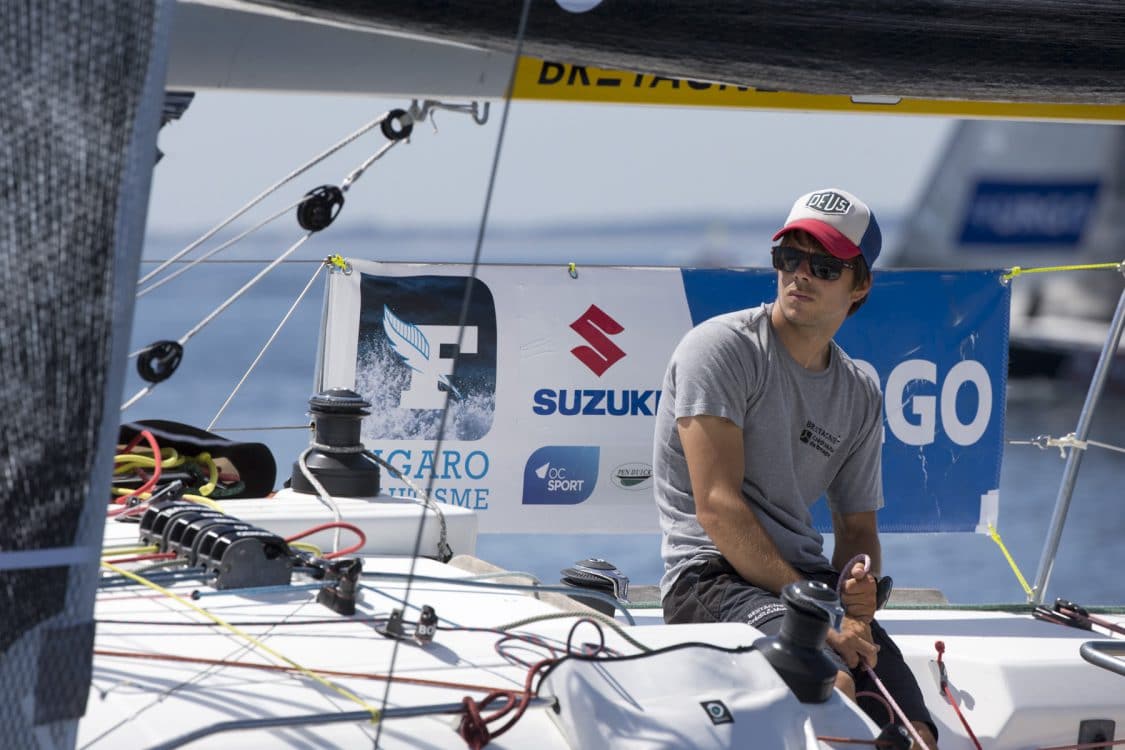 DEPART, ETAPE 4, SOLITAIRE URGO LE FIGARO 2017