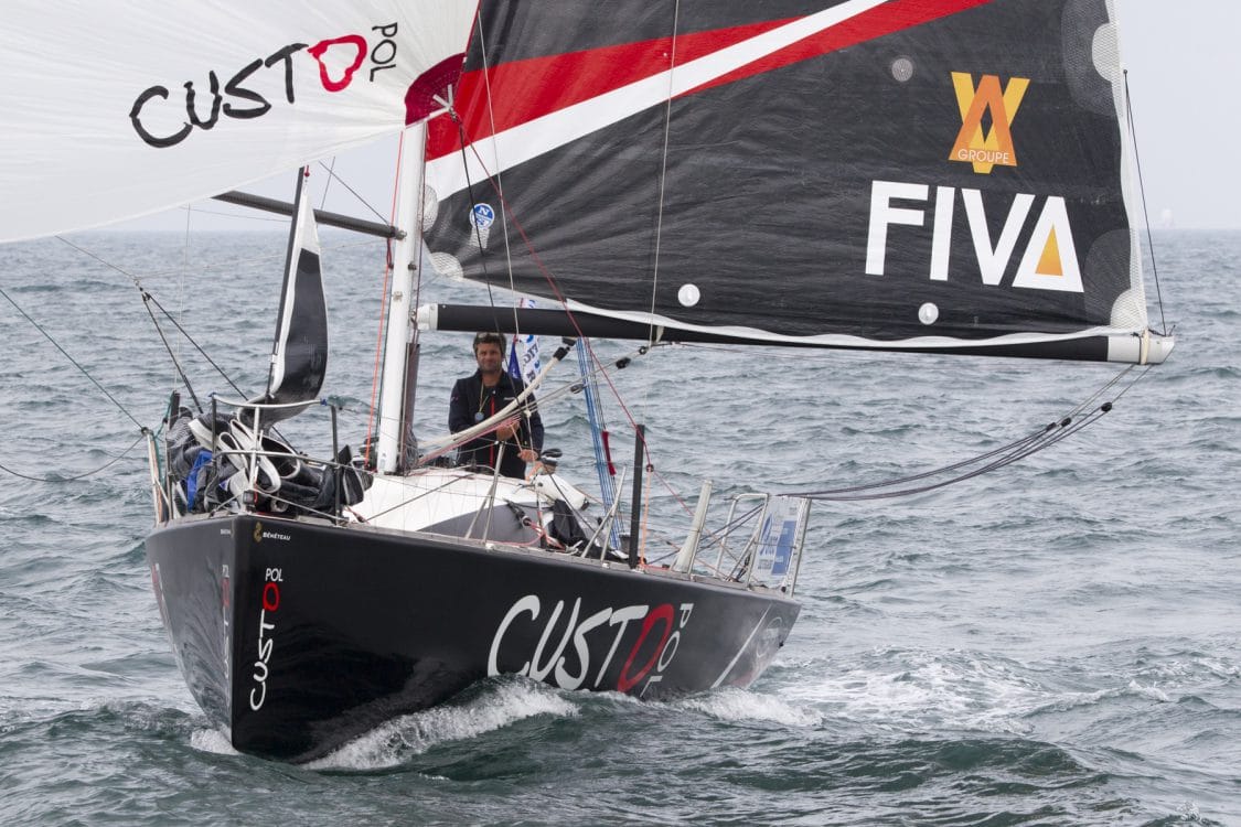 ALEXIS LOISON, CUSTO POL, ETAPE 4, SOLITAIRE URGO LE FIGARO 2017
