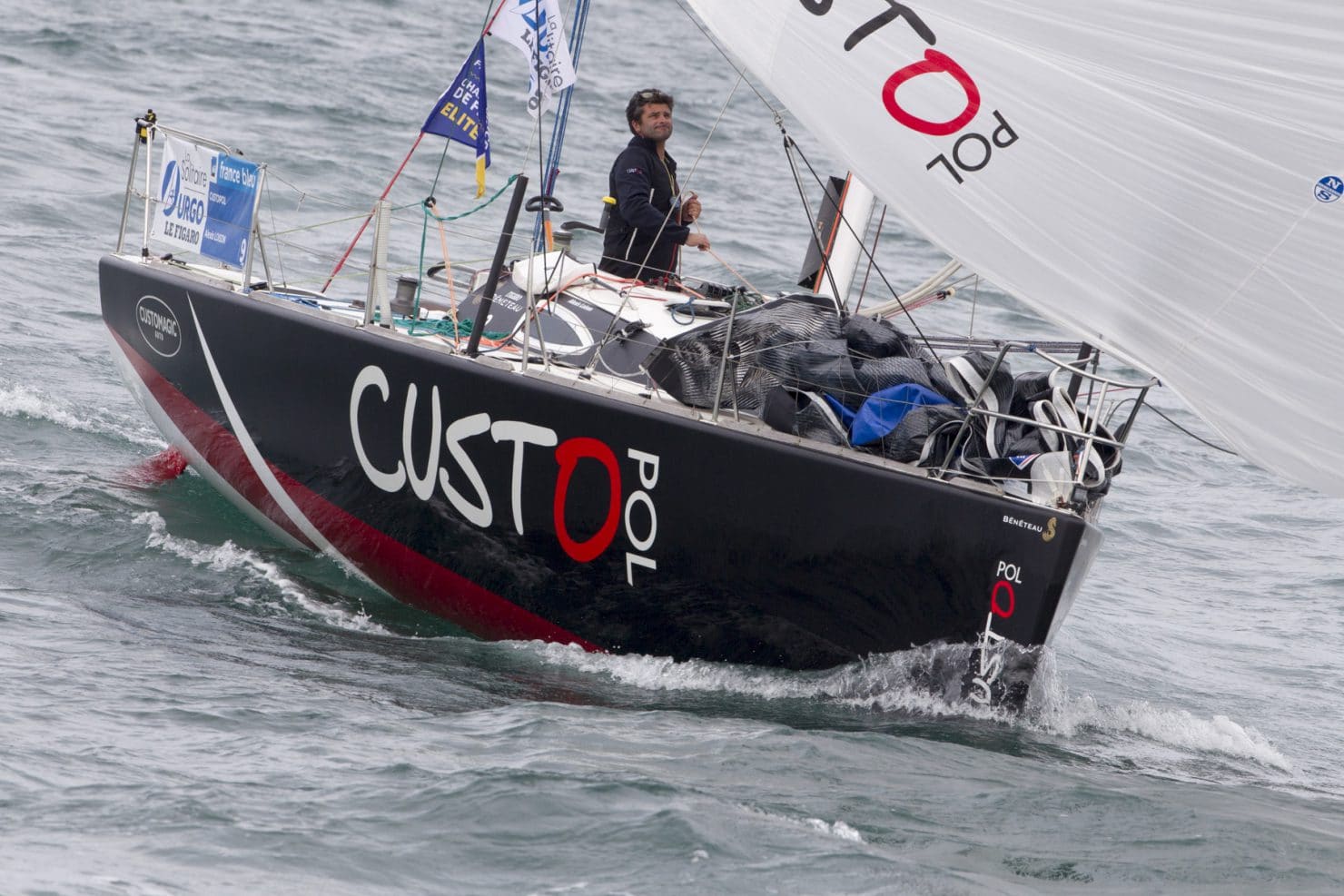 ALEXIS LOISON, CUSTO POL, ETAPE 4, SOLITAIRE URGO LE FIGARO 2017