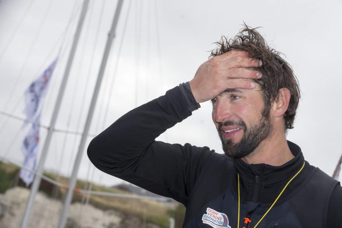 ARRIVEE, ETAPE 4, SOLITAIRE URGO LE FIGARO 2017