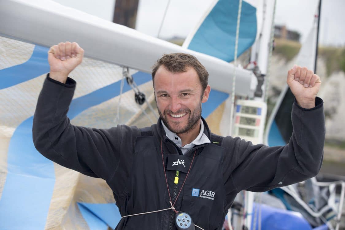ARRIVEE, ETAPE 4, SOLITAIRE URGO LE FIGARO 2017