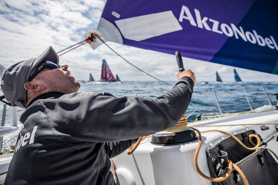 2017-18, AkzoNobel, Leg Zero, On board, On-board, Pre-race, St Malo to Lisbon