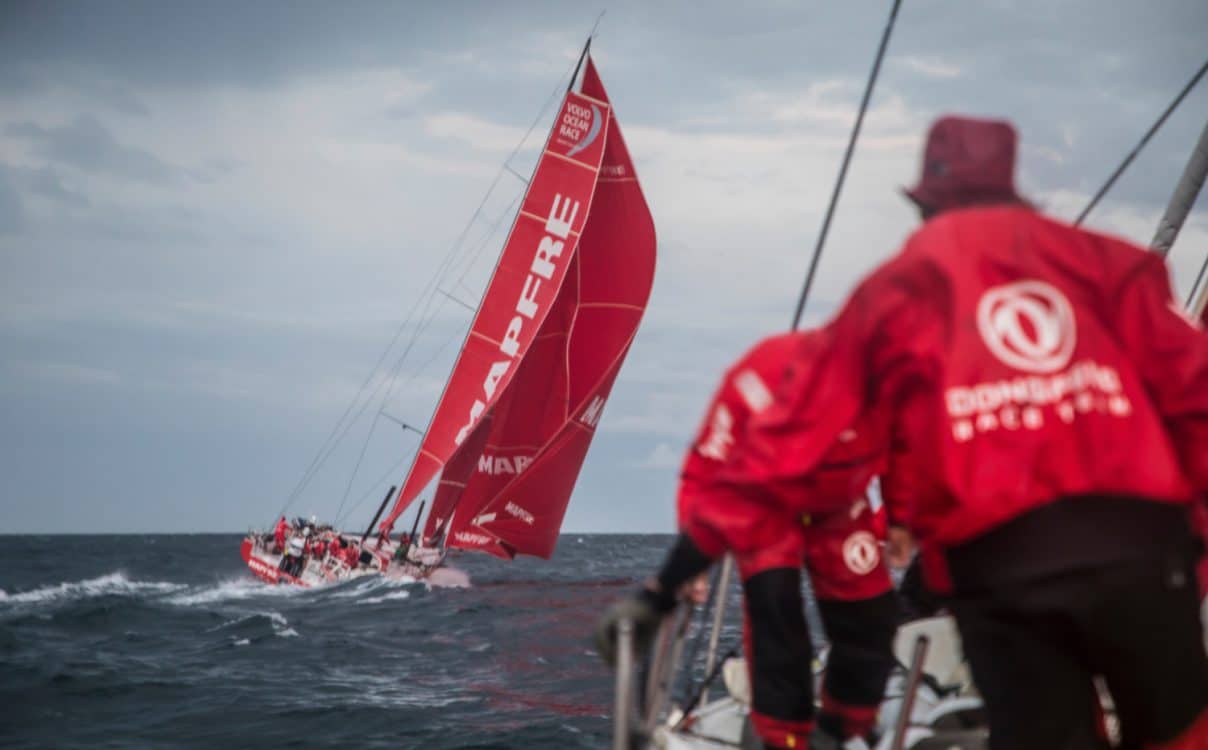 2017-18, Action, Dongfeng, Kind of picture, Leg Zero, MAPFRE, On board, On-board, Pre-race, Rolex Fastnet Race, boat to boat