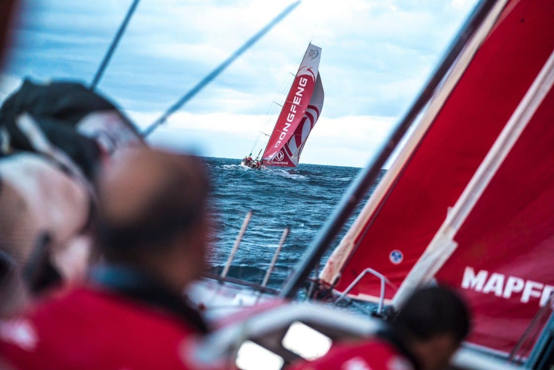 2017-18, Dongfeng, Kind of picture, Leg Zero, MAPFRE, On board, On-board, Pre-race, Rolex Fastnet Race, boat to boat