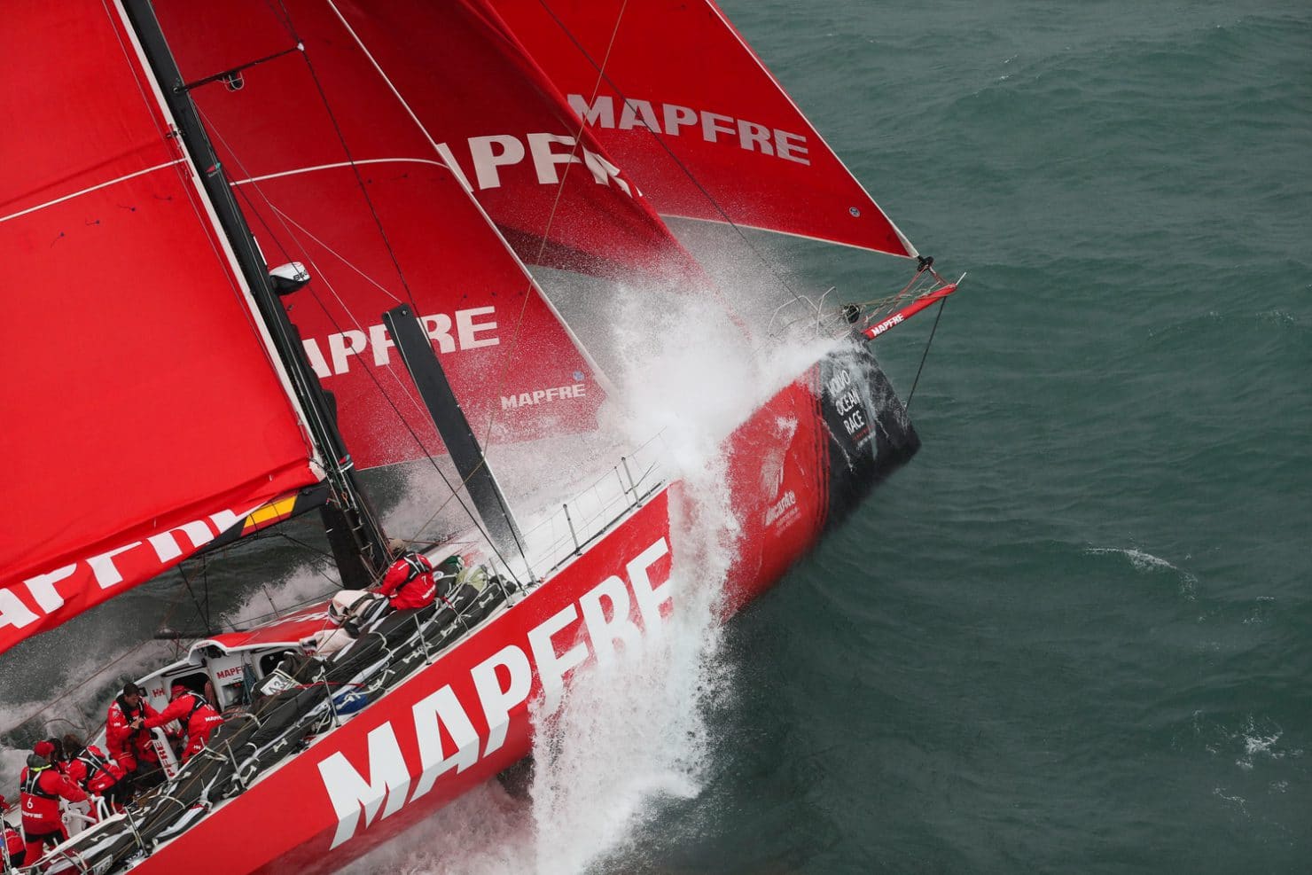 2017-18, Aerial, Around the Island Race, Kind of picture, Leg Zero, Live, MAPFRE, Media, Pre-race