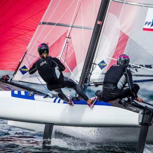 Aarhus, Aarhus Sailing Week, Classes, FRA 285 Moana Vaireaux Manon Audinet, Nacra 17, olympic classes, olympic sailing