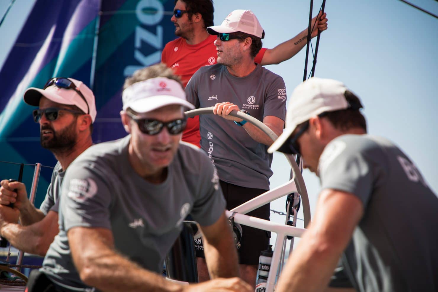 Skipper,Spain,Commercial,Helm,Wheel,Alicante,Guests,Charles Caudrelier,Practice Race,Dongfeng,french,2017-18,on board,on-board,port, host city,Zhik