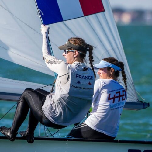 2017, 470 Women, Classes, FRA 22 Cassandre Blandin FRACB56 Aloise Retornaz FRARA10, Jesus Renedo, Olympic Sailing, Sailing Energy, World Sailing, World Sailing's 2017 World Cup Series Miami