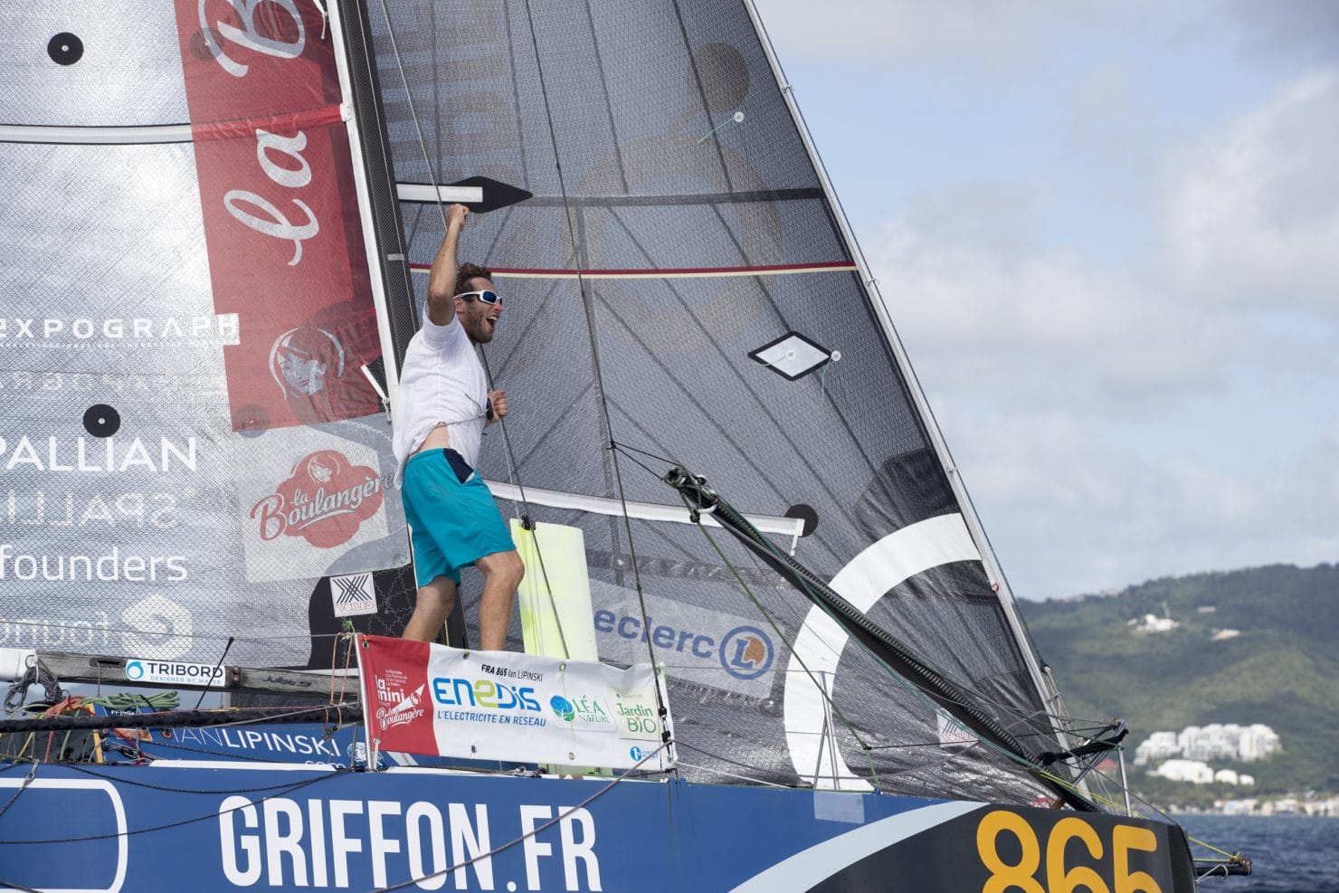 voile, course au large, classe mini 2017, mini transat, mini transat la boulangere, le marin, martinique, arrivée, 2nde etape, mini 865, prototype, plan raison 2014, Ian LIPINSKI, france, inscrit mini 2017, fra
