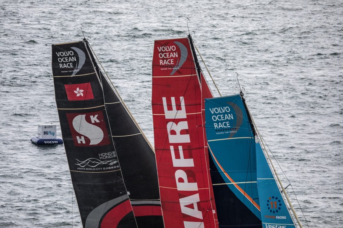 Fleet,Aerial,Branding,Dockside,Race Village,Buoy,Portugal,Lisbon,2017-18,Racevillage, Village,port, host city,Race mark,On-shore,Kind of picture, The Mirpuri Foundation In-Port Race