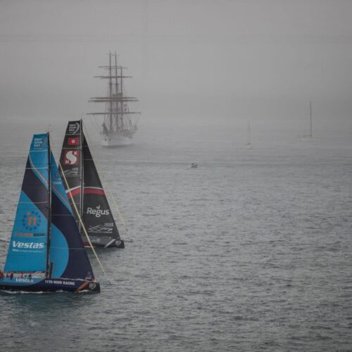 Aerial,Portugal,Lisbon,2017-18,port, host city,Vestas 11th hour Racing,Team Sun Hung Kai/Scallywag,Kind of picture, The Mirpuri Foundation In-Port Race