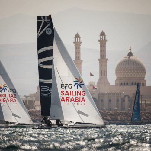 Water Sport, Sailing, Diam24, Multihull, Oman, 2018 EFG Sailing Arabia The Tour, Sur