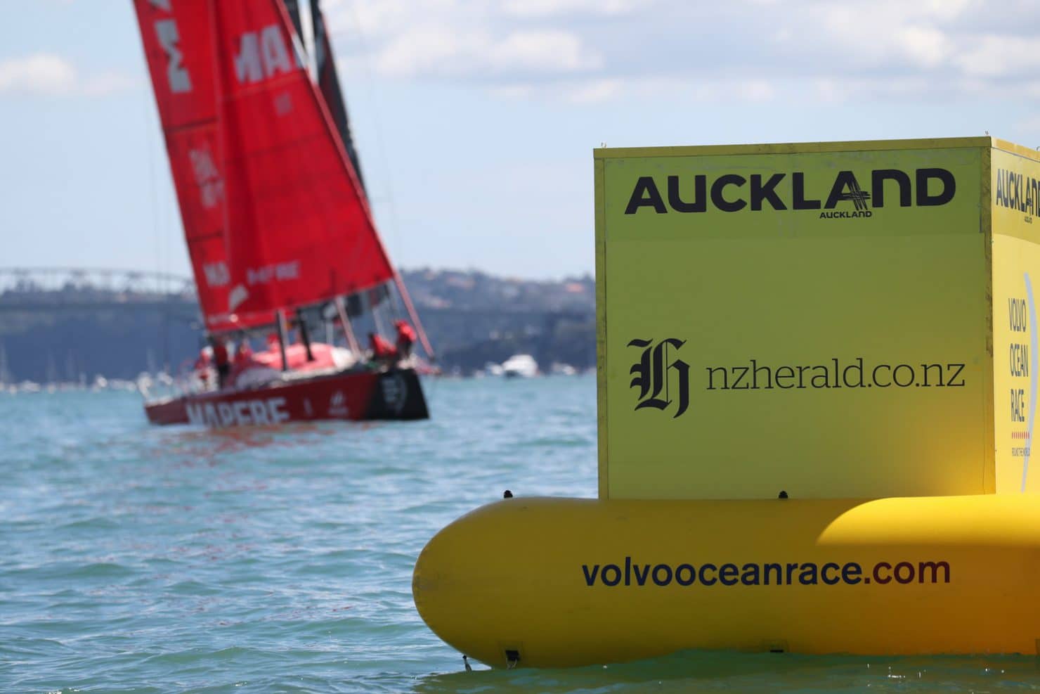 Buoy,Commercial,MAPFRE,2017-18,port, host city,Race mark,The New Zealand Herald In-Port Race