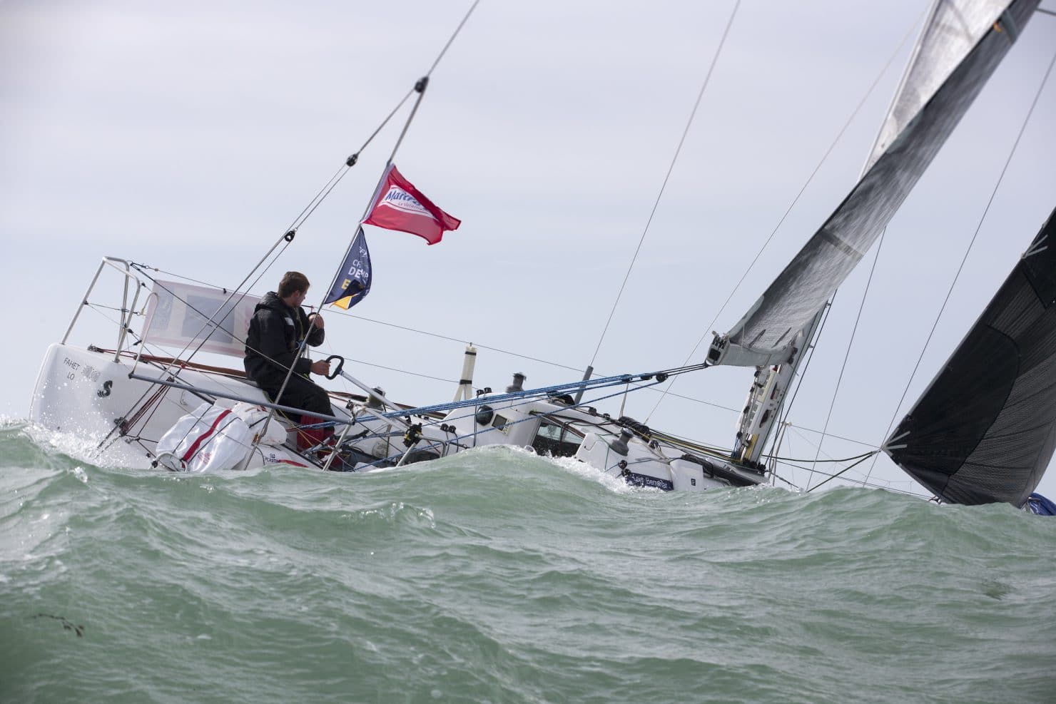 Figaro beneteau 2, Plan Lombard, TABARLY Erwan, Armor Lux, voile 18, france